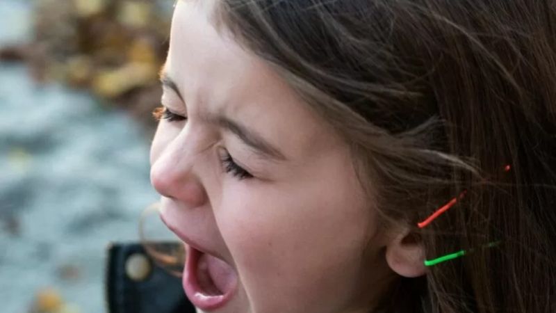 Child shouting